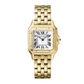 Panthère de Cartier Medium Model Watch - 29mm, 18K Yellow Gold, Silver Dial