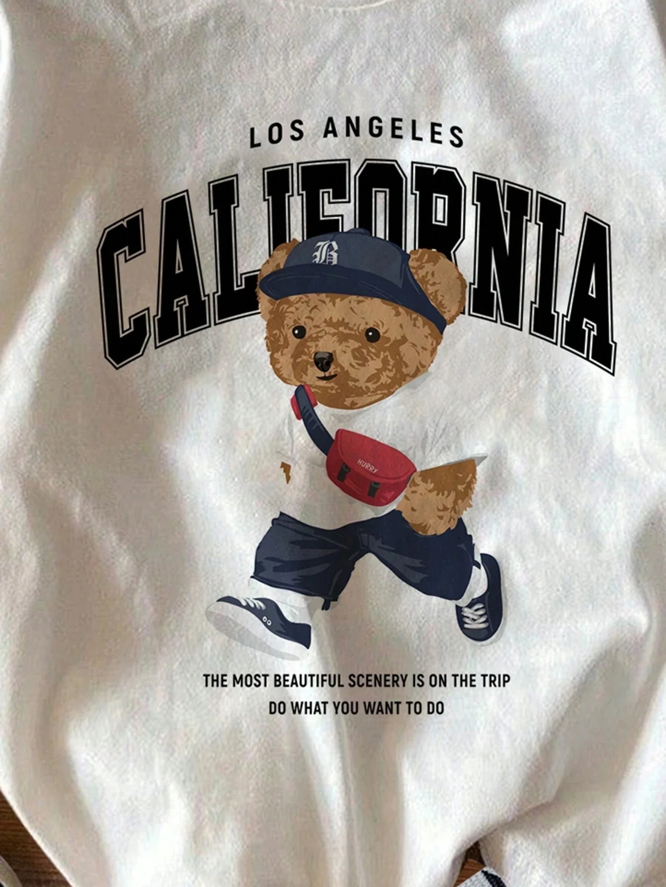 California Bear Men Cotton T-shirt