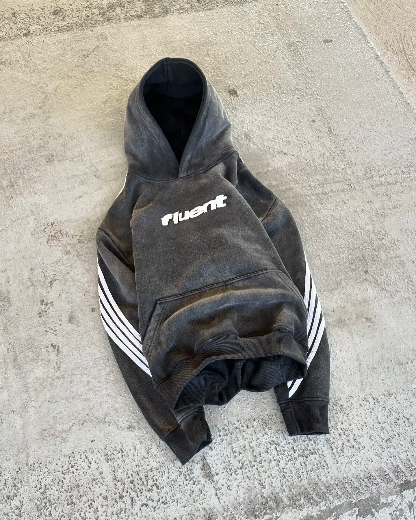 Y2K Hoodie New American Vintage Stripe