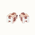 18K Cage D'H Hermes Earrings