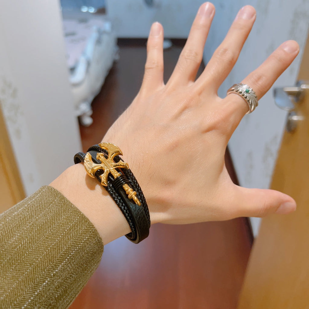 18K Double Gucci Anger Forrest Bracelet