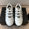 CHANEL MARY JANE SNEAKERS IN WHITE LAMBSKIN