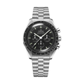 Omega Speedmaster Moonwatch Professional Hesalite 42mm Watch - Black on Bracelet