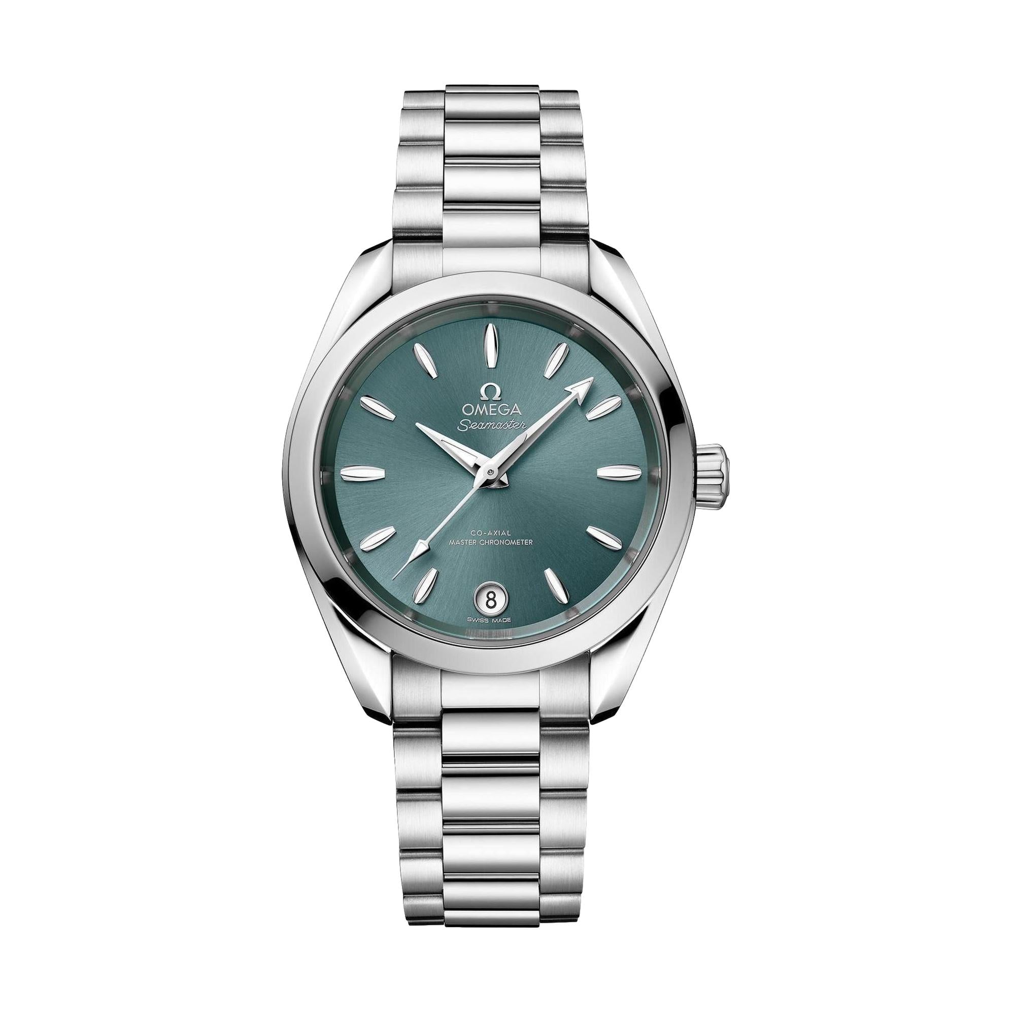 Omega Seamaster Aqua Terra Shades 150M 34mm Watch - Lagoon Green on Bracelet